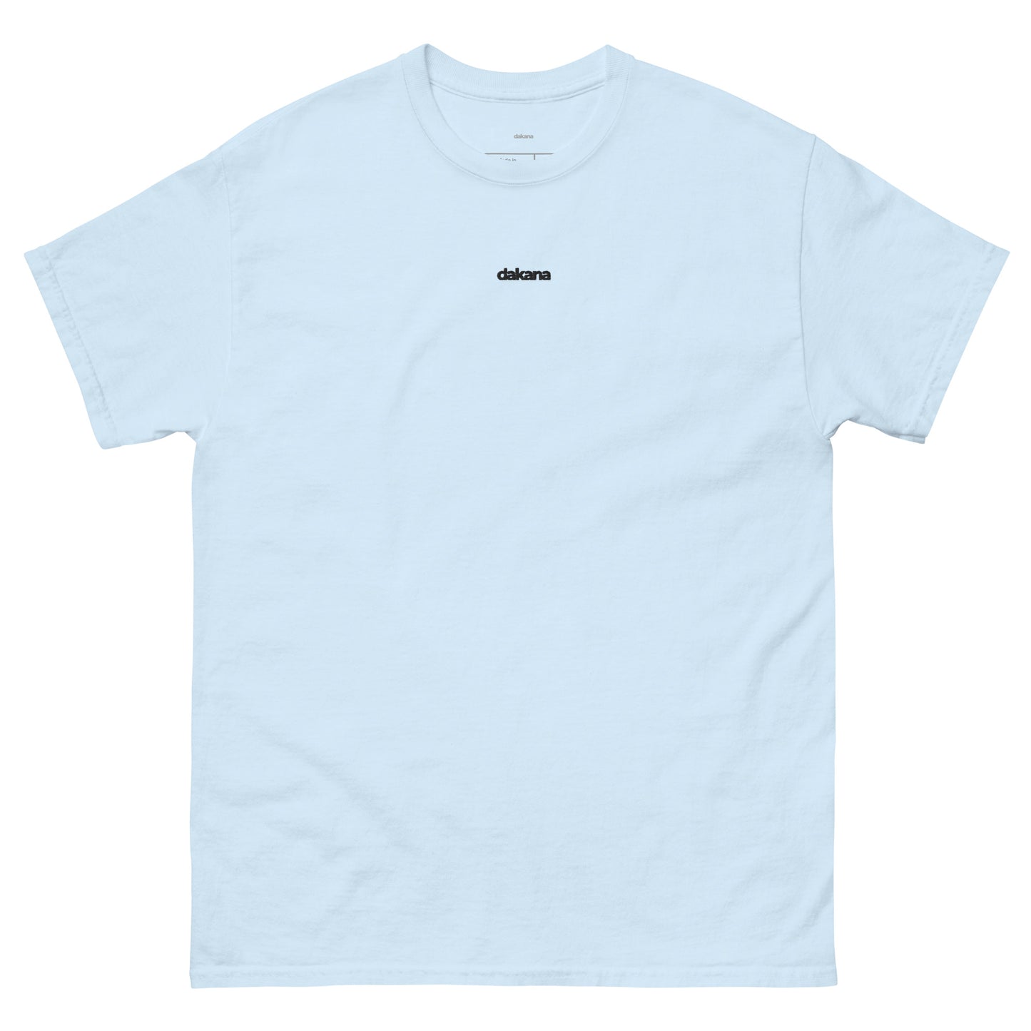 Unisex Embroidered Dakana Logo Basic T-Shirt