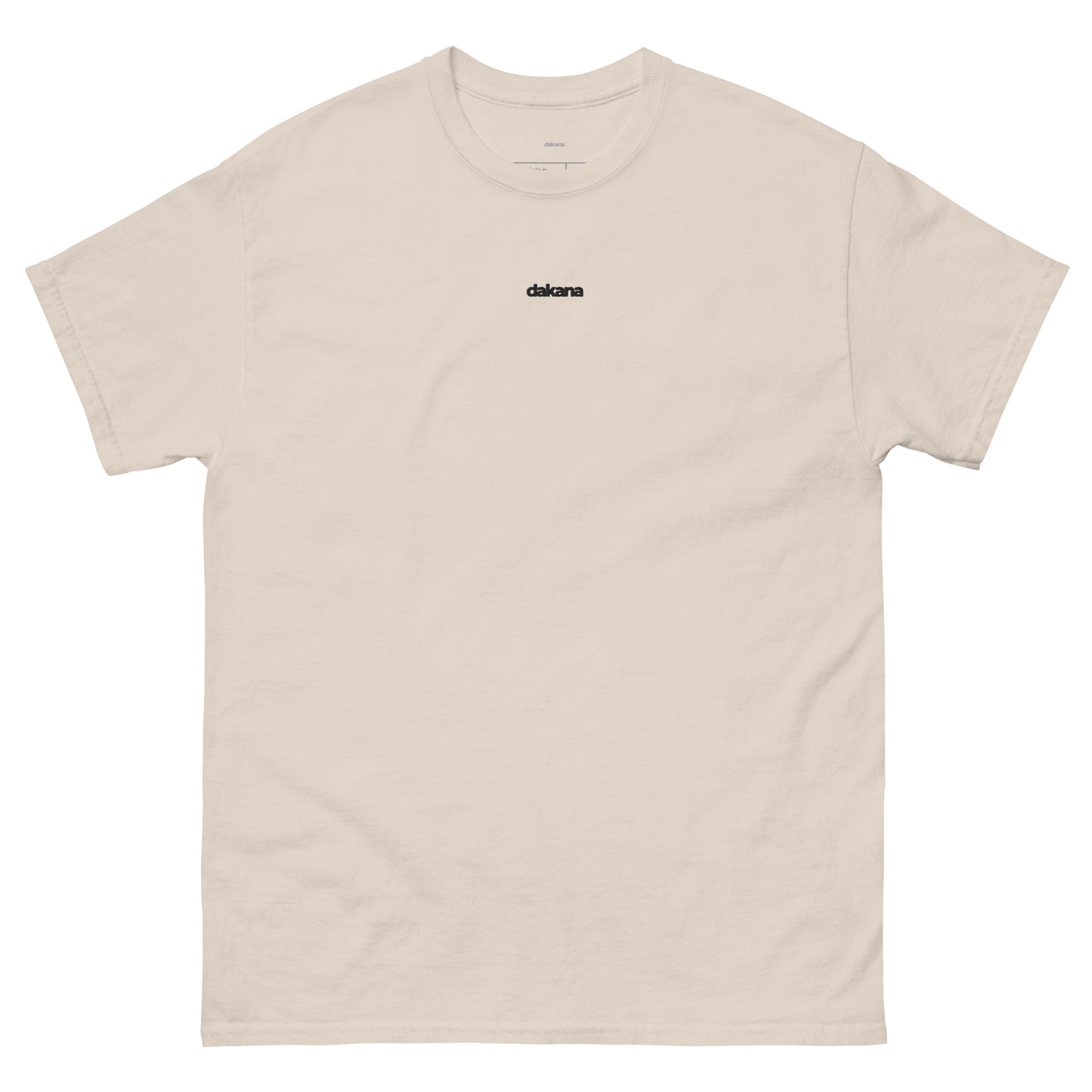 Unisex Embroidered Dakana Logo Basic T-Shirt