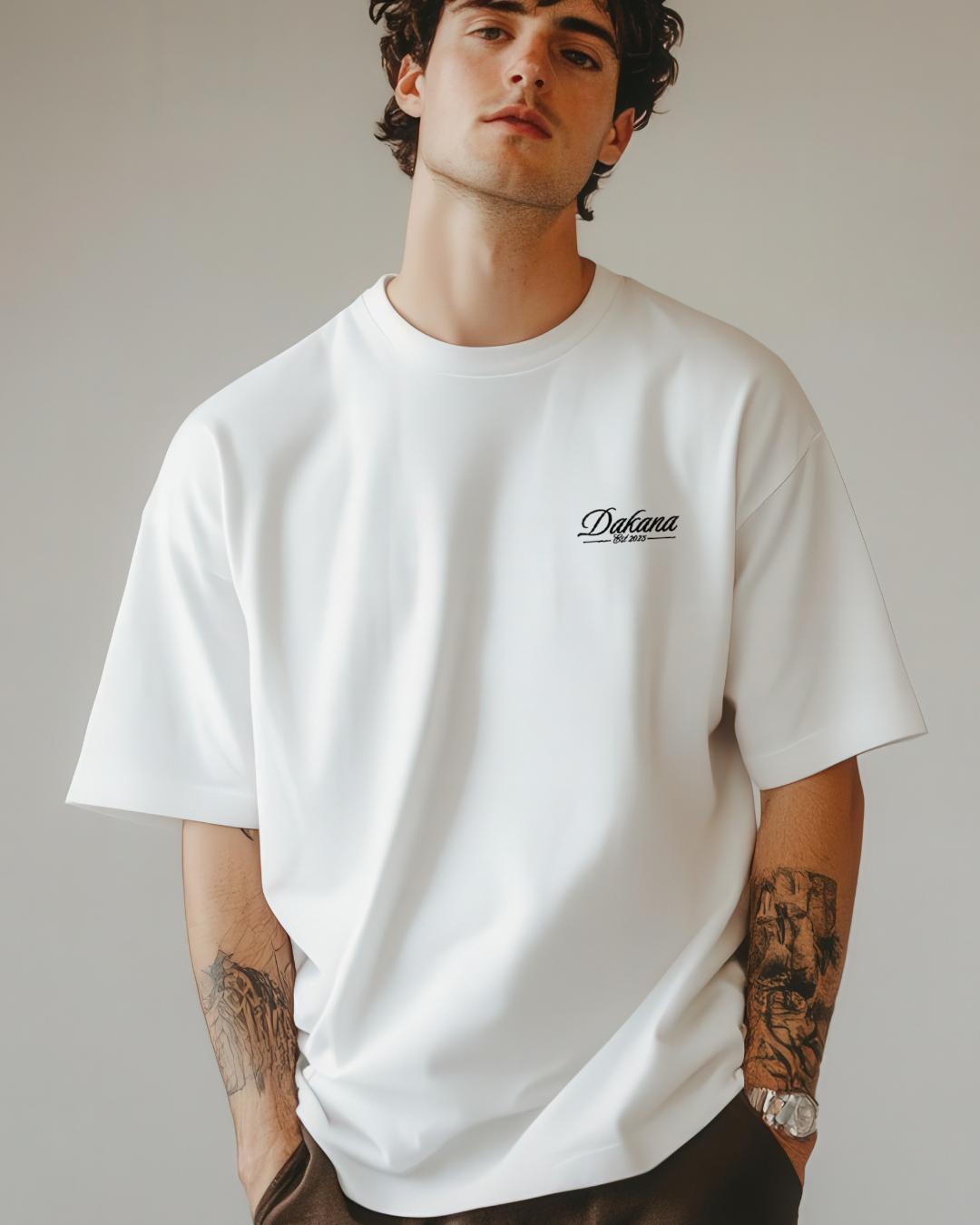 Dakana Coret Collection Heavyweight Cotton Tee